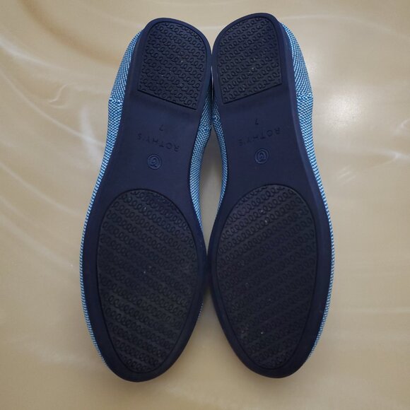 Rothy’s The Loafer Indigo Cloud Women’s Size 7 - Picture 11 of 11